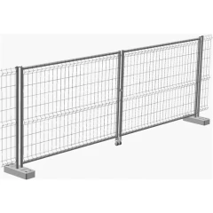 Ворота временного ограждения без замка, 1950х5000 м
