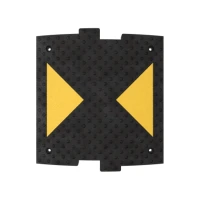 Лежачий полицейский ИДН-500-1 основной элемент с треугольным светоотражателем, композит