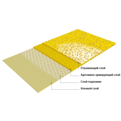Лежачий полицейский ИДН-500-1 основной элемент с треугольным светоотражателем, композит