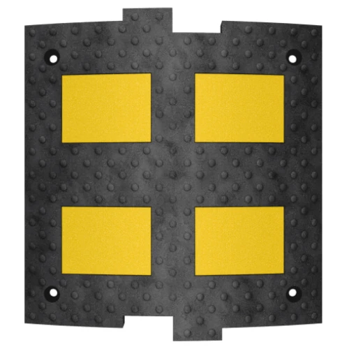 Лежачий полицейский ИДН-500-1 основной элемент с прямоугольным светоотражателем, композит