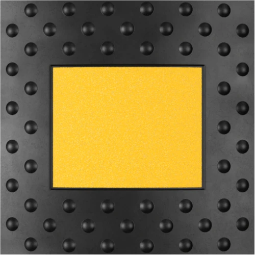 Лежачий полицейский ИДН-500-1 основной элемент с прямоугольным светоотражателем, композит