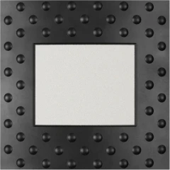 Лежачий полицейский ИДН-500-1 основной элемент с прямоугольным светоотражателем, композит