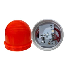 Фонарь сигнальный ФС-4У с батарейками (универсальный с фотоэлементом) тонкая ручка