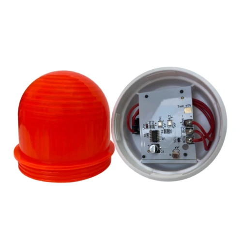 Фонарь сигнальный ФС-4У с батарейками (универсальный с фотоэлементом) тонкая ручка