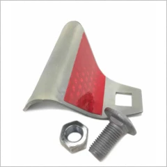 Катафот (светоотражатель) дорожный КД-5 металл оцинковка 3 мм Гост Р 50971-2011