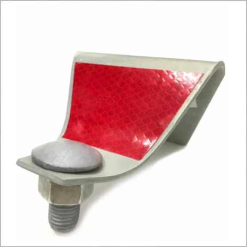 Катафот (светоотражатель) дорожный КД-5 металл оцинковка 3 мм Гост Р 50971-2011