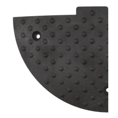 Съезд с бордюра СП-50-2 левый концевая часть, композит