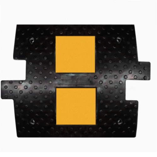 Лежачий полицейский ИДН 500-1 средний элемент с кабель-каналом, резина