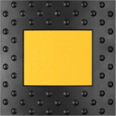 Лежачий полицейский ИДН 500-1 средний элемент с кабель-каналом, резина