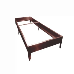 Грядка садовая оцинкованная RAL 8017 (коричневая) 700*2000*160 мм