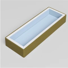 Звукоизоляционный подрозетник 4-секционный SoundGuard M-BOX 4, 340х120х45 мм