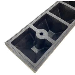 Колесоотбойник резиновый цельный КР-1,83 Т 1830x150x100 мм