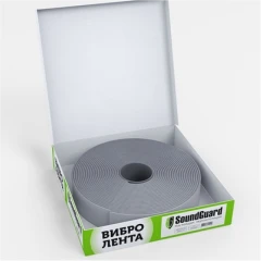 Демпферная виброгасящая лента SoundGuard ВиброЛента 50х4 мм (12 м.п/рул)