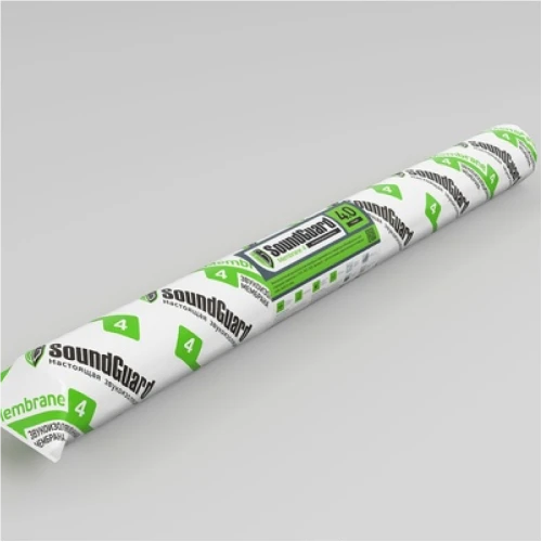 Звукоизоляционная мембрана SoundGuard Membrane 4 2500х1200х4 мм (3 м2 в рул)