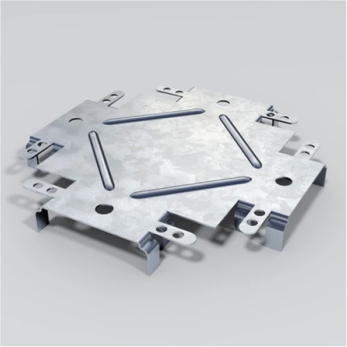 Соединитель профилей SoundGuard одноуровневый краб 0.9 мм 60х27 мм