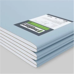 Звукоизоляционный влагостойкий гипсокартон Gipsofon ПЛУК 2000х1200х12,5 мм