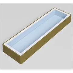 Звукоизоляционный подрозетник 5-секционный SoundGuard M-BOX 5, 410х120х45 мм