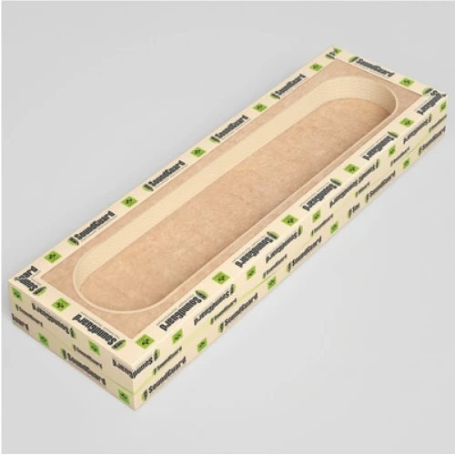 Звукоизоляционный подрозетник 5-секционный SoundGuard P-BOX 5, 420х130х48 мм