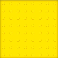 Тактильная плитка из ПУ 500х500х1,5 мм, линейные конусы