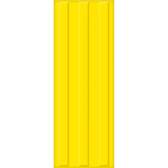 Тактильная плитка из ПВХ 180х500х1,5 мм, 3 полосы