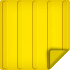 Тактильная плитка из ПВХ 300х300х2 мм, продольные полосы, самоклеящаяся основа