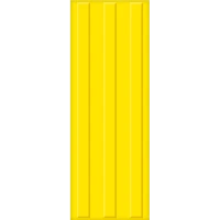 Тактильная плитка из ПУ 180х500х1,5 мм, 3 полосы