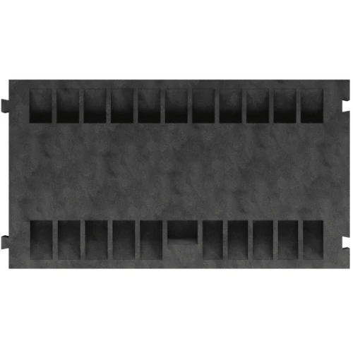 Кабель-канал Блюз 3-20 (3 канала 55х62 мм), композит 