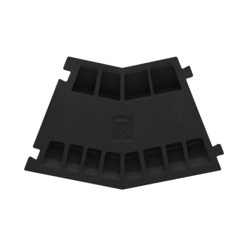 Кабель-канал ККР 3-12У угловой элемент (3 канала 30х32 мм), резина