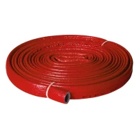 Трубка K-FLEX теплоизоляционная для труб PE COMPACT в красной оболочке 18/6 бухта 10м