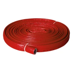 Трубка K-FLEX теплоизоляционная для труб PE COMPACT в красной оболочке 18/6 бухта 10м