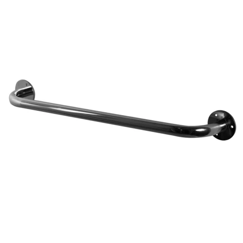 Поручень прямой настенный, 800 мм, D38, нерж.сталь AISI 304