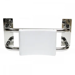 Опора для спины откидная с фиксаторами, нерж.сталь 712х300х286 мм