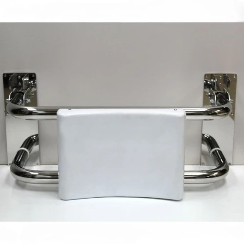 Опора для спины откидная с фиксаторами, нерж.сталь 712х300х286 мм