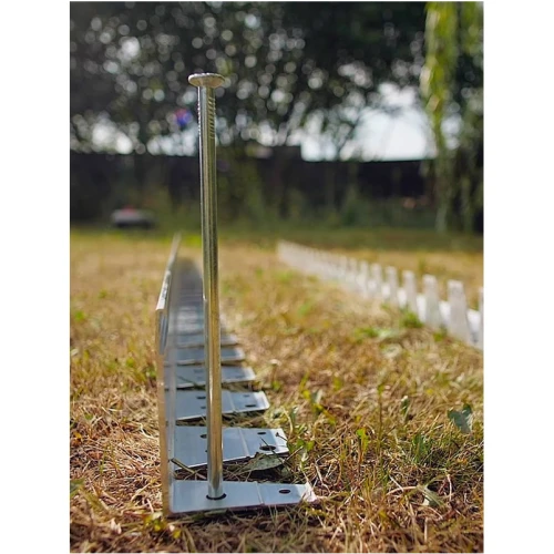 Бордюр Сплиттер алюминиевый, длина 2,5 м, высота 100 мм