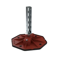 Кровельная опора HILST PLATFORM MV 345х345х55 мм с антивибрационным ковриком