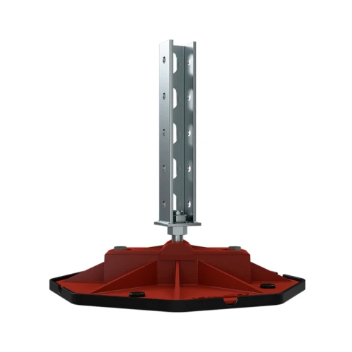 Кровельная опора HILST PLATFORM MV 345х345х55 мм с антивибрационным ковриком