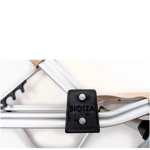 Шезлонг Dias алюминиевый, бежевый