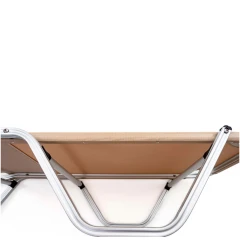 Шезлонг Dias алюминиевый, бежевый