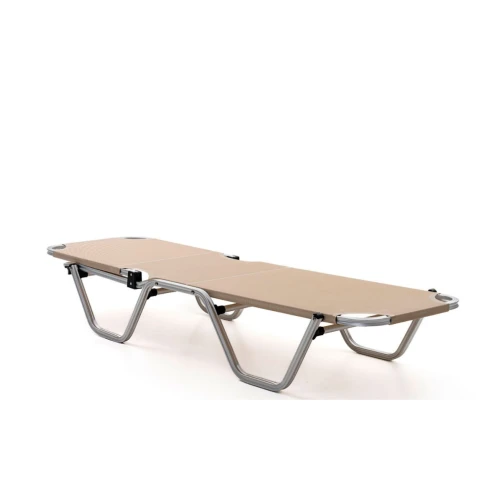 Шезлонг Dias алюминиевый, бежевый