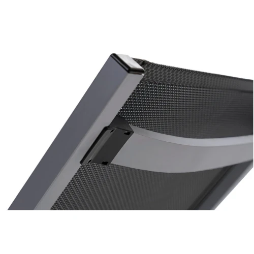 Шезлонг Hera алюминиевый, антрацит