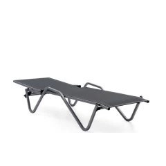 Шезлонг Hera алюминиевый, антрацит