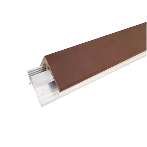 Уголок для фасадной панели ДПК Holzhof, 50х50х3000 мм коричневый