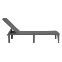 Шезлонг Tweet compact серый