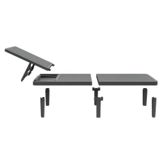 Шезлонг Tweet compact серый