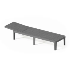 Шезлонг Tweet compact серый