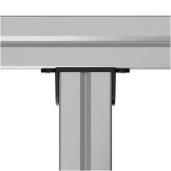 Перпендикулярный соединитель алюминиевой лаги HILST Slim 60х20 (упак. 10шт)