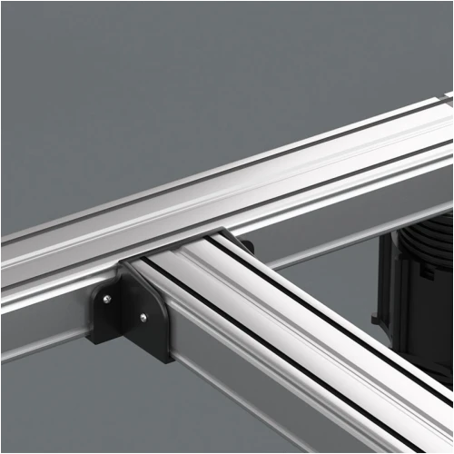 Перпендикулярный соединитель алюминиевой лаги HILST Slim 60х20 (упак. 10шт)