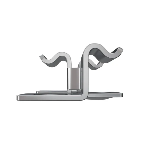 Клипса HILST Premium 3D (металл), 8 мм (упак. 100шт)