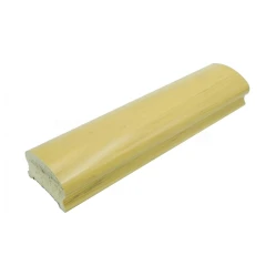 Поручень ПВХ фигурный, цвет светлый бук, 38×64 мм, 4 м