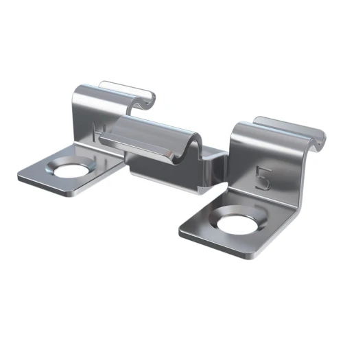 Клипса HILST Premium 3D (металл), 5 мм (упак. 100шт)